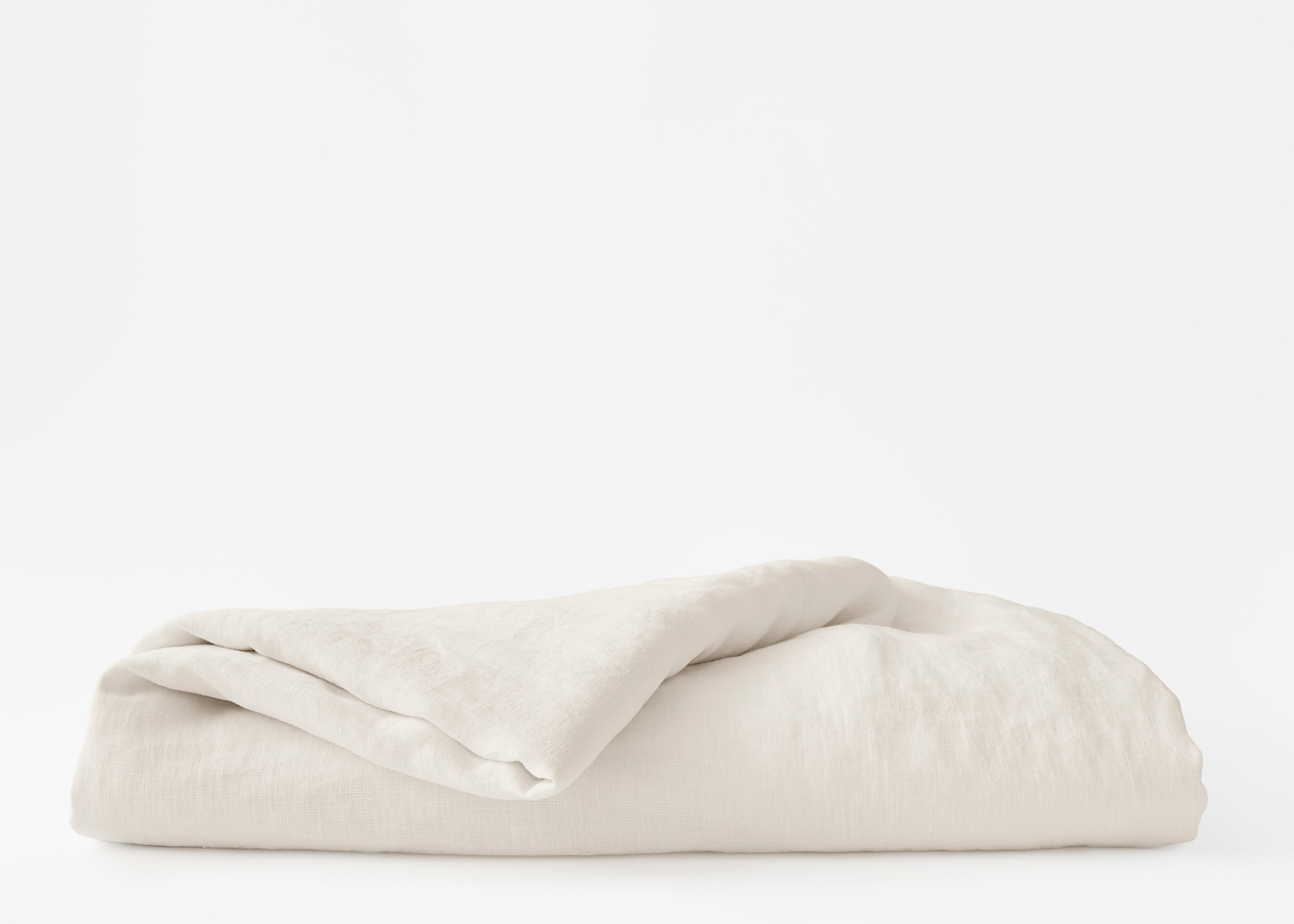 hemp flat sheet in light beige