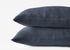 pillowcases with hemp pillowcases in a muted navy color